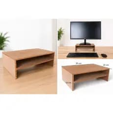 Base Apoio Mdf Suporte Para Monitor Ergonômico