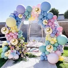 Balão Bexiga Liso Balões Colorido Kit 120/134/165 Peças Aniversário Festas Para Casamento
