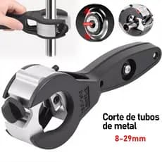 Cortador De Tubos Com Catraca 8–29mm Para Metal Aço Inox Cobre Alumínio Ferramenta Manual