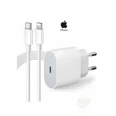 Carregador De iPhone Fonte com Cabo Carregamento Rápido 1m PD 20w
