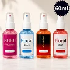 Body Splash Perfume Alta Fixação 60ml - Várias Fragrâncias Importadas