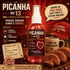 Kit Perfume Eleição Picanha Nº13 + Patriota Nº22 | Presente Criativo, Engraçado e Divertido