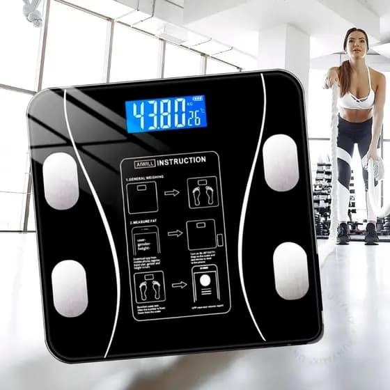 Escala antropométrica digital, escala digital de impedância biológica do corpo humano, balança de peso, o peso máximo po