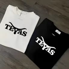 Kit 2 Camisetas Masculinas Texas Country – Conforto e Estilo em Algodão Premium ENVIO RÁPIDO