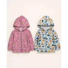 JAQUETA PELUCIADA 0 A 12 MESES DE ZIPER ESTAMPADA BLUSA DE FRIO INVERNO