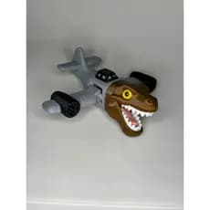 Nuclearo Dinossauro Articulado - 15cm - BRAINROT - Impressão 3D