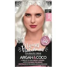 Tinta BeautyColor Kit 12.11 Louro Ultra Claríssimo Especial Gelo