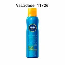 Protetor Solar Corporal Spray Nivea Sun Protect&Fresh Fps 50 com 200Ml