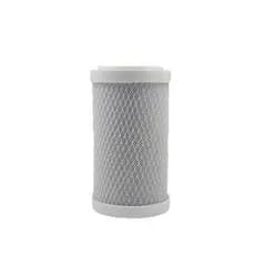 Refil Cartucho Carbon Block Carvão Ativado 5" x 2 1/2" 5 Micra Remove Cloro Odor e Cheiro