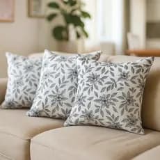 Almofada Decorativa Floral – Tecido Oxford 50x50cm | Elegância em Cada Detalhe