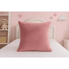🩷 Almofada Decorativa Rosa em Tecido Soft – 50x50cm | Conforto, Aconchego e Estilo em um Só Produto 🩷