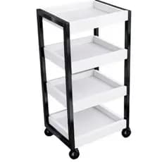 mesa carrinho auxiliar para manicure estilo industrial exclusivo