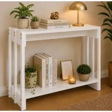 Estante Pequena Organizadora MDF Industrial Decorativa Multiuso para Sala e Quarto