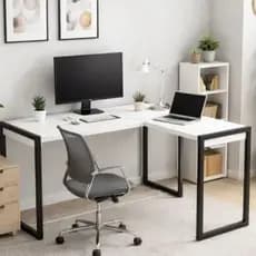 mesa para escritório compacta moderna industrial lançamento