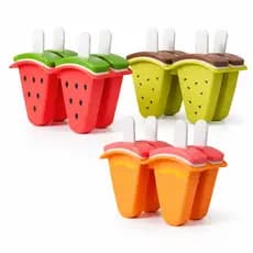 Forma de Sorvete Molde de Picolé com palito Gelo Chocolate Doces