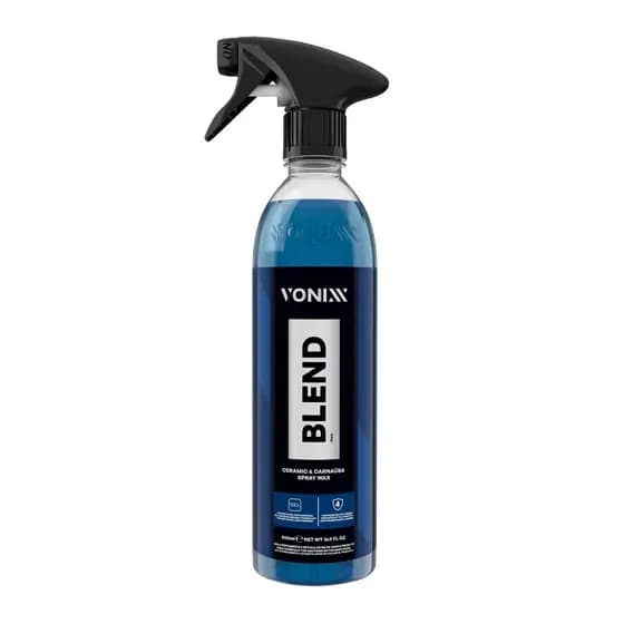 CERA SPRAY BLEND+SILICA 500ML VONIXX CERA CARNAÚBA AUTOMOTIVA