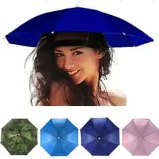 Uniwity Chapéu Guarda-Sol/Chuva 65cm Impermeável - Proteção UV Pesca Trilha Camping