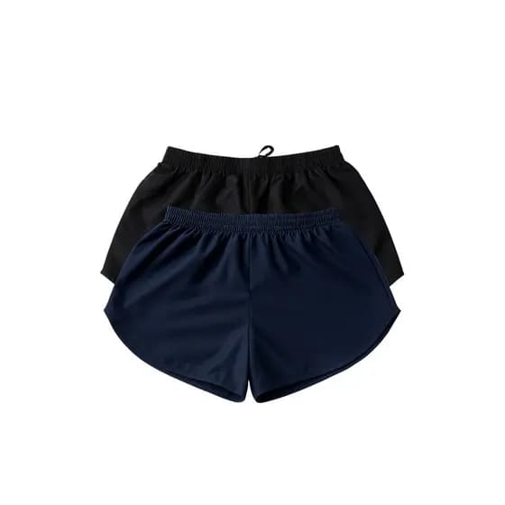 KIT 2 short  tactel feminino para praia corrida caminhada soltinho e confortável de secagem rápida P ao EXG
