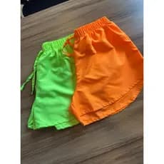 KIT 2 short  tactel feminino casual saida de praia corrida shorts academia shortinho  caminhada P ao EXG  mulher