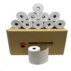 Bobina Térmica DirectPaper 80x40 Cor Branca Impressora Papel Térmico PDV ECF Caixa com 20 Unidades