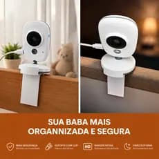 Suporte de Babá Eletronica Universal para berço ajustavel flexivel