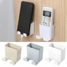 2 Conjuntos Suporte Para Controle Remoto Celular PráTico / Porta-Controle De Smart TV Para Parede De Casa