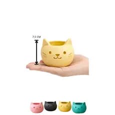 Vaso Cachepot Gato Gatinho p/ Suculentas | Decoração | Presente | Decoração