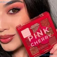 Paleta de Sombras Ruby Rose Pink Cherry - Cores Rosadas com Pigmentação Suave e Acabamento Natural HB-E2202 ⭐sh2pouuzca
