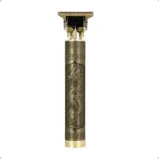 Maquina Cortar Cabelo Aparador Barba Acabamento Dragao Dourado 127/220v