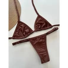 Biquini de fita Cortininha para bronze marquinha com regulagem e forro Envio Rápido