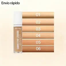 Corretivo Liquido Alta Cobertura Belle Angel 10ml - alta cobertura | fácil espalhabilidade | longa duração