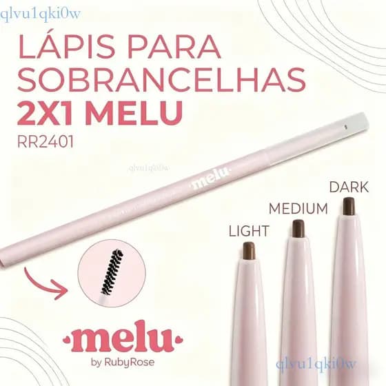 Ruby Rose Lápis para Sobrancelhas 2 em 1 RR-2401 ✨ki0ww