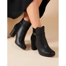 Bota Piccadilly Feminina Cano Curto Salto Alto 130249