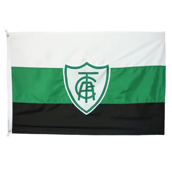 Bandeira Oficial do América Mineiro 128 x 90 cm
