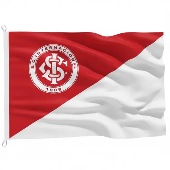 Bandeira Oficial do Internacional 98 x 68 cm - 1 1/2 pano