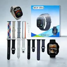 Smartwatch  WL11 ultra 49mm com 8 pulseiras séries11 2026 Gps esportes Inteligente unisex