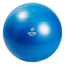 Bola de Pilates 65cm Acte Sports Anti-estouro Yoga Suíça Ginástica Abdominal Academia T9 + Bomba de Ar