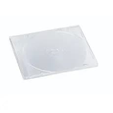 200 Estojo Capa Cd Box Super Slim Acrílico Videolar