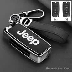 Capa de Chave para Jeep Renegade Compass 2016 2017 2018 2019 Cherokee Charger Dodge 1500 Challenger Chrysler 30 P897