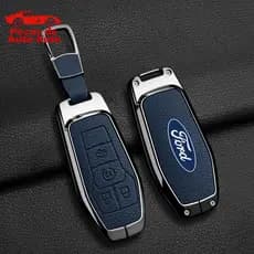 Capa de Chave de Carro para Ford Fusion F-150 Edge Explorer Mustang Lincoln MKZ MKC Platina F150 Lariat 4/5 Botões AWKG