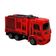 Brinquedo Caminhão Bombeiros movido Fricção Resgate Escada