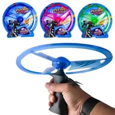Disco voador drone divertido UFO com luz Led voa de verdade