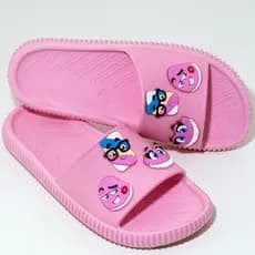 Chinelo Nuvem Fini Slide Macio Leve Doce Infantil Juvenil Feminino Rosa