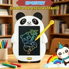 Quadro de desenho infantil cartoon Quadro de pintura de cristal líquido Sem luz azul, protege os olhos das crianças