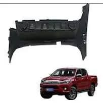 Moldura Tomada Toyota Hilux 2018 Preto
