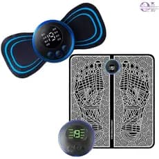 KIT MASSAGEADOR DE PÉ + LOMBAR