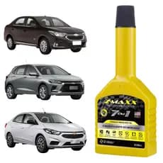 Aditivo Combustível Zaker ZMAXX 7 em 1 Limpeza Bico Injetor 200ml Flex Onix Prisma Cobalt Cruze