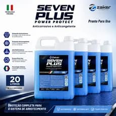 Kit Aditivo Radiador Anticorrosivo Organico Zaker 20L Para Hyundai Chevrolet Fiat Peugeot