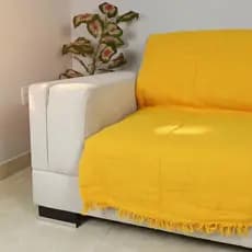 Manta Decorativa de Sofá ou Cama Luxo Decoração Algodão 210X120 Tipo Capa De Sofá Protetora Barata