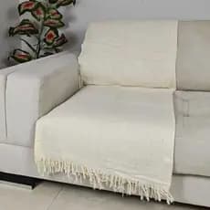 Kit até 4 Mantas Para Sofá Cama Algodão Luxo Solteiro 210x120 Capa De Sofá Protetora Decorativa